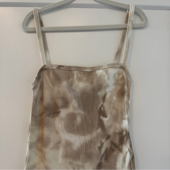 ZARA Tie-Dyed Ribbed MIDI Dress — Small - Picture 5 of 8